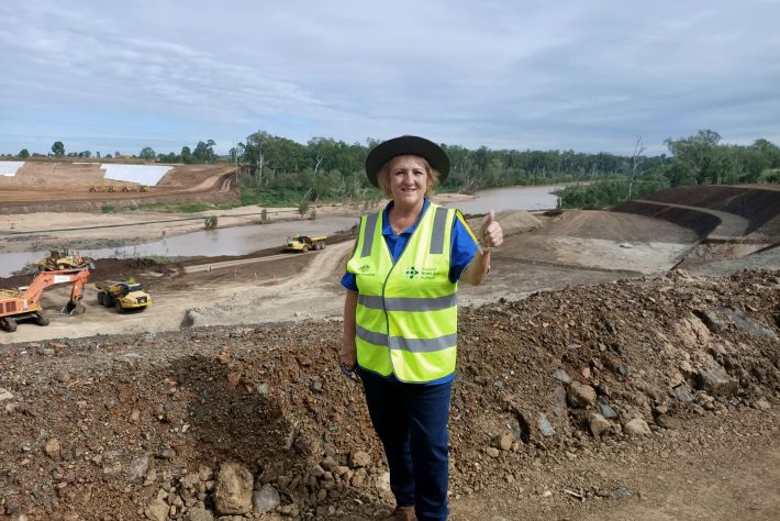 Michelle Landry Rookwood Weir site